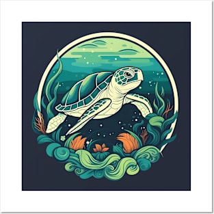 Turtle Paradise Posters and Art